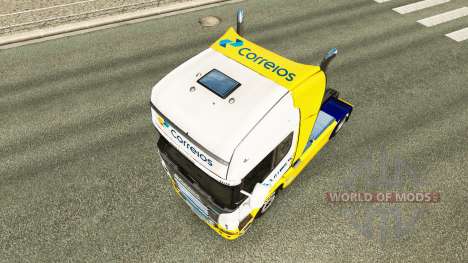 Correios de la piel para Scania camión para Euro Truck Simulator 2