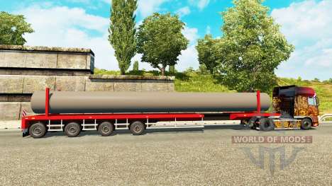 Semi-remolque con una capacidad de carga de las  para Euro Truck Simulator 2