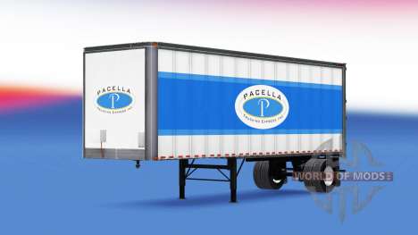 La piel Pacella de Camiones de transporte Expres para American Truck Simulator