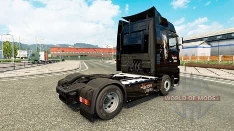 La piel de the Vampire Diaries en el tractor Mer para Euro Truck Simulator 2