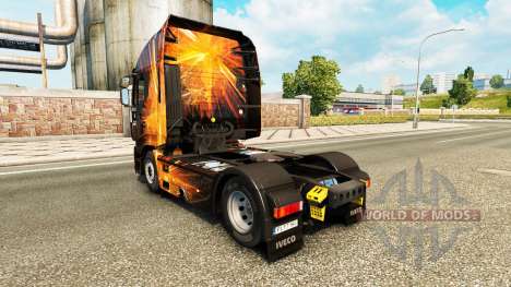 Cúbica de la Llamarada de la piel para Iveco tra para Euro Truck Simulator 2