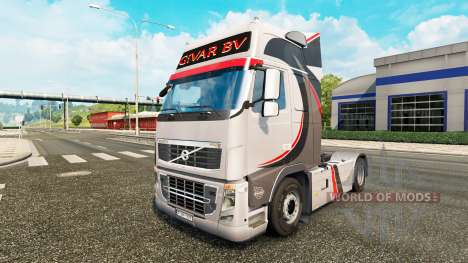 Givar BV de la piel para camiones Volvo para Euro Truck Simulator 2