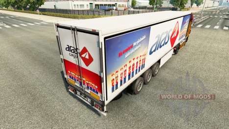 La piel de Aras en refrigerada semi-remolque para Euro Truck Simulator 2