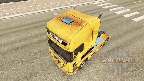 La piel sucia en la Oruga tractor Scania para Euro Truck Simulator 2