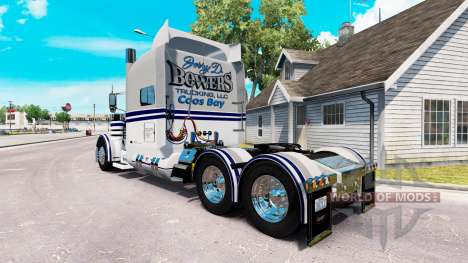 Bowers Camiones de la piel para el camión Peterb para American Truck Simulator
