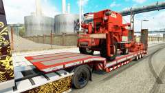Baja de barrido con maquinaria agrícola para Euro Truck Simulator 2