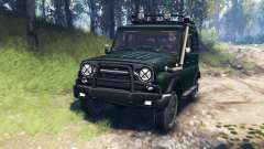 UAZ-315195 hunter v3.0 para Spin Tires