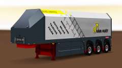 La piel Van Huet para la semi-Steklova para Euro Truck Simulator 2