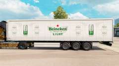 La piel Heineken cortina de Luz semi-remolque para Euro Truck Simulator 2