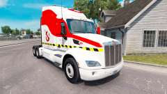 Los cazafantasmas de la piel para el camión Peterbilt 579 para American Truck Simulator