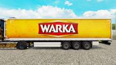 La piel Warka cortina semi-remolque para Euro Truck Simulator 2