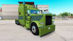 La piel de la Sopa de Guisantes para el camión Peterbilt 389 para American Truck Simulator