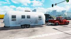 Remolque Airstream en el tráfico para American Truck Simulator