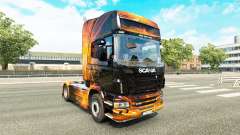 Cúbica de la Llamarada de la piel para Scania camión para Euro Truck Simulator 2