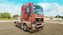 La piel Sucia en el camión MAN para Euro Truck Simulator 2