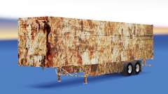 La piel Oxidado en refrigerada semi-remolque para American Truck Simulator