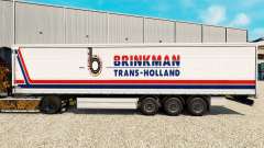 La piel Brinkman en una cortina semi-remolque para Euro Truck Simulator 2