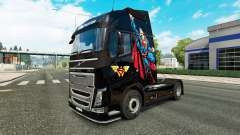 Superman piel para camiones Volvo para Euro Truck Simulator 2