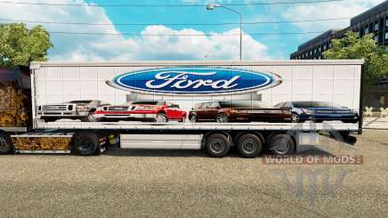 La piel Ford v2.0 cortina semi-remolque para Euro Truck Simulator 2