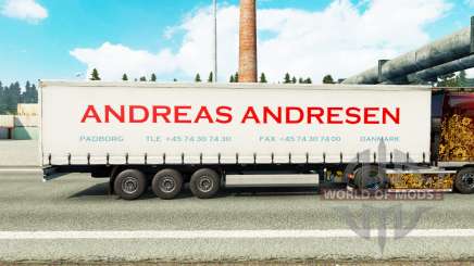 La piel Andreas Andresen en cortina semi-remolque para Euro Truck Simulator 2