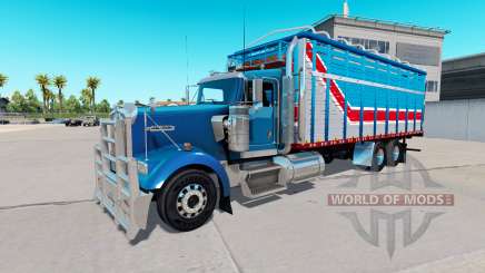 El cuerpo de la camioneta tipo de Kenworth W900 para American Truck Simulator