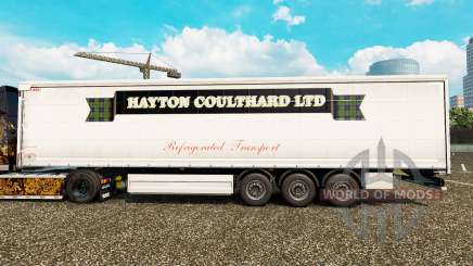 La piel Hayton Coulthard Ltd en cortina semi-remolque para Euro Truck Simulator 2