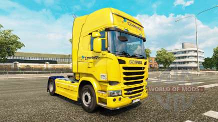 Correios de la piel para Scania Streamline camión para Euro Truck Simulator 2
