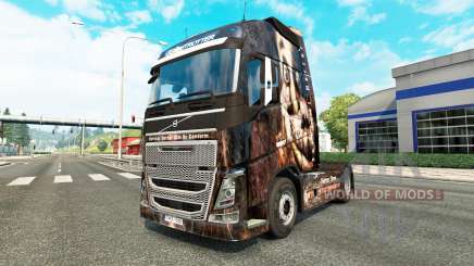 Horror de la supervivencia de la piel para camiones Volvo para Euro Truck Simulator 2