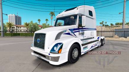 La piel en los Escenarios Trucking LLC camión tractor Volvo VNL 670 para American Truck Simulator