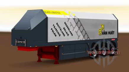 La piel Van Huet para la semi-Steklova para Euro Truck Simulator 2