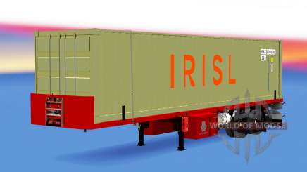 El semirremolque-contenedor de camión de Irisl para American Truck Simulator