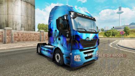 La piel Allfons en el camión Iveco para Euro Truck Simulator 2