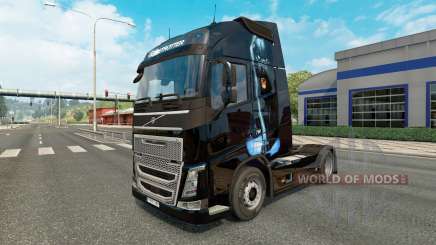 La pantera de piel para camiones Volvo para Euro Truck Simulator 2