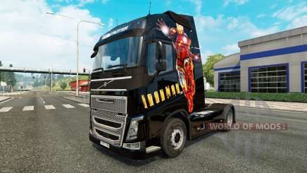Hombre de hierro de la piel para camiones Volvo para Euro Truck Simulator 2