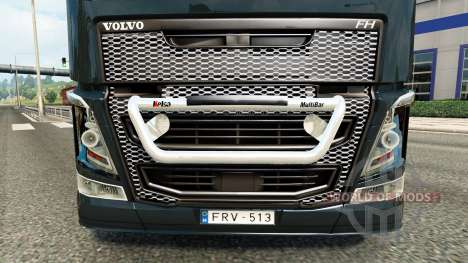 El parachoques de la guardia Kelsa en Volvo truc para Euro Truck Simulator 2