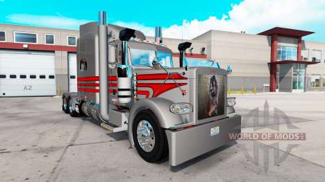 Eje de balancín de la piel para el camión Peterb para American Truck Simulator