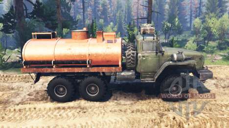 Ural-4320-31 v2.0 para Spin Tires