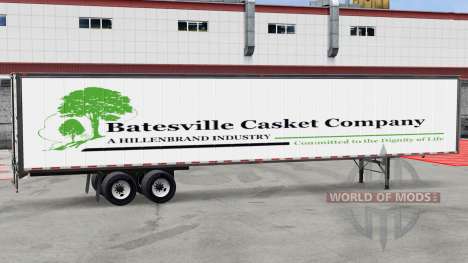 El trailer de Batesville Ataúd v1.2 para American Truck Simulator