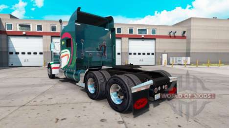 Hoffman v2 de la piel para el camión Peterbilt 3 para American Truck Simulator
