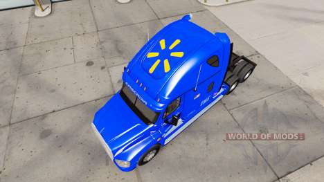 La piel de Walmart en el tractor Freightliner Ca para American Truck Simulator