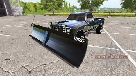 Dodge Power Ram plow para Farming Simulator 2017