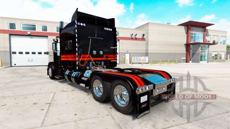 Ardiente piel para el camión Peterbilt 389 para American Truck Simulator