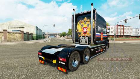 Rusia de la piel para Scania camión T para Euro Truck Simulator 2