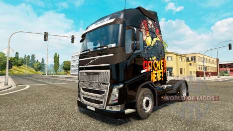 Escorpión de la piel para camiones Volvo para Euro Truck Simulator 2