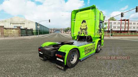 La piel de Hip-Hop en el tractor Scania para Euro Truck Simulator 2
