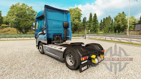 Konzack skin for DAF truck para Euro Truck Simulator 2
