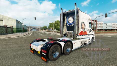 Gagarin de la piel para camión Scania T para Euro Truck Simulator 2