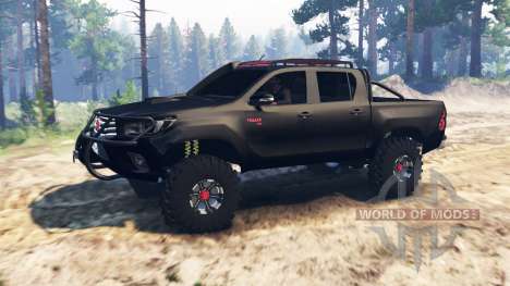 Toyota Hilux Double Cab 2016 para Spin Tires