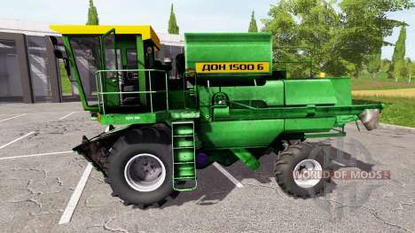 Rostselmash no-1500B para Farming Simulator 2017