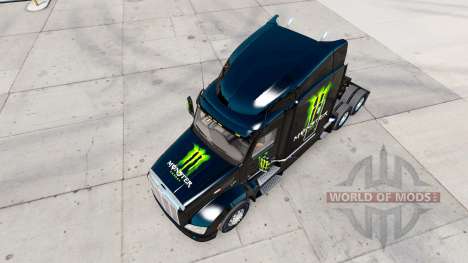 Monster Energy de la piel para el camión Peterbi para American Truck Simulator